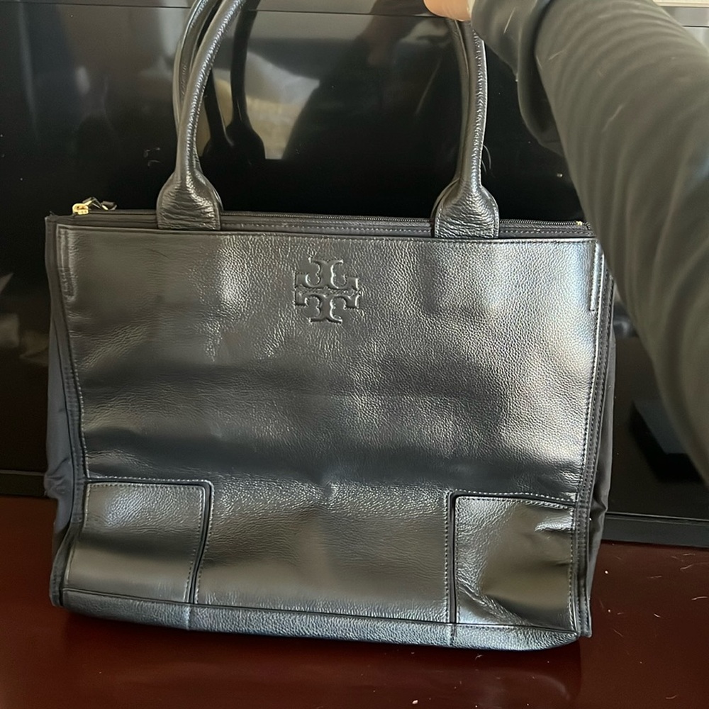 Tori Burch black laptop/work bag